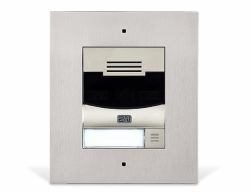2N Telecommunications IP Solo video intercom system Nickel 