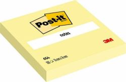 3M 7100103157 note paper Square Yellow 100 sheets Self-adhesive 