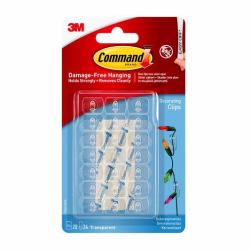 3M 7100108967 home storage hook Indoor Universal hook Transparent 20 pc[s] 