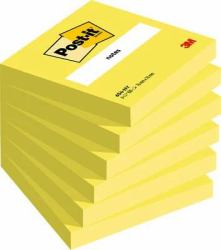 3M 7100180386 note paper Square Yellow 100 sheets Self-adhesive 