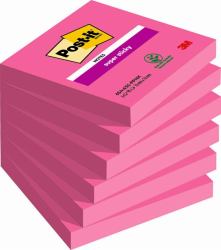3M 7100263208 note paper Square Pink 90 sheets Self-adhesive 