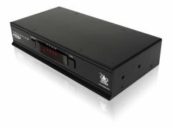 ADDER ADDERView Pro DisplayPort KVM switch Rack mounting Black 