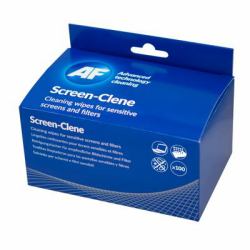 AF SCREEN-CLENE 100 SACHETS FOR MONITOR SCREENS & FILTERS