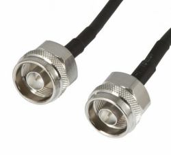 ALLNET ALL-CAB-NM-NM5 coaxial cable 5 m N-type Black, Silver 
