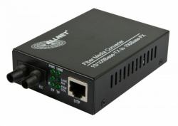 ALLNET ALL-MC107-ST-MM network media converter 100 Mbit/s Multi-mode Black 