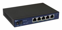 ALLNET 215400 Unmanaged L2 Gigabit Ethernet [10/100/1000] Power over Ethernet [PoE] Desktop/Wall-Mounting Black 