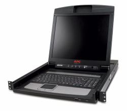 APC AP5717F rack console 43.2 cm [17"] Black 