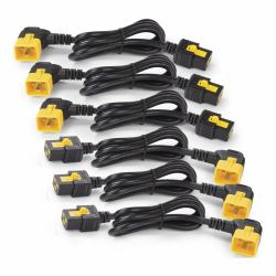 APC Power Cord Kit [6 ea], Locking, C19 to C20 [90 Degree], 1.2m 