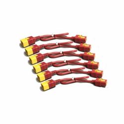 APC AP8716SX340 power cable Red 1.8 m C19 coupler C20 coupler 