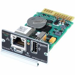 APC Network Management Card, Network Management Cards, for Easy UPS On-Line, 1-Phase, remotely monitor and manage the UPS 