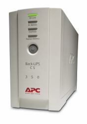 APC Back-UPS, 350VA/210W, Tower, 230V, 4x IEC C13 Outlets , User Replaceable Battery 