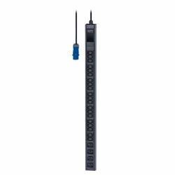 APC Easy Rack PDU, Basic, 0U, 1 Phase, 3.7kW, 230V, 16A, 20 x C13 and 4 x C19 outlets, IEC60309 2P+E inlet 