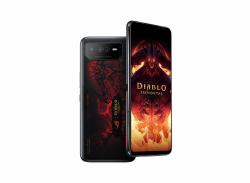 ASUS ROG Phone 6 Diablo Immortal Edition 17.2 cm [6.78"] Dual SIM Android 12 5G USB Type-C 16 GB 512 GB 6000 mAh Black, Red 