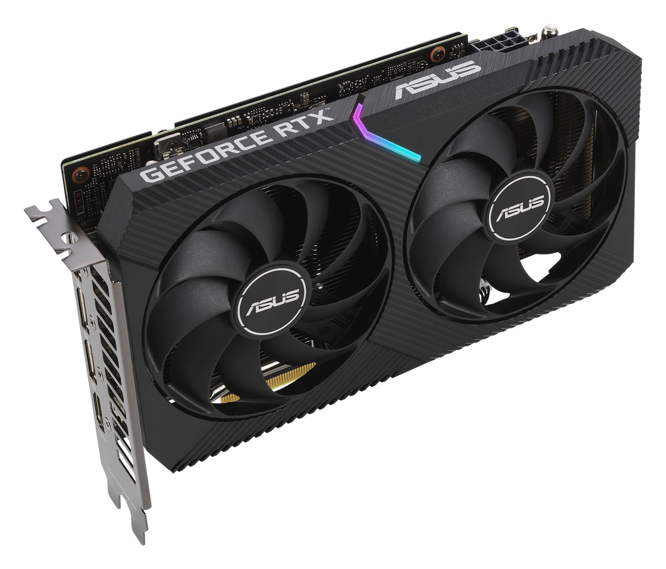 ASUS DUAL-RTX3060TI-O8G-MINI ASUS Dual -RTX3060TI-O8G-MINI NVIDIA GeForce  RTX 3060 Ti GB GDDR6