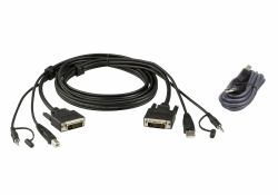 ATEN DVI-D Dual Link Secure KVM 1,8M USB DVI-D Dual Link  - UK version