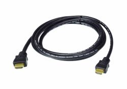 ATEN High Speed HDMI Cable with Ethernet True 4K [ 4096X2160 @ 60Hz]; 3 m HDMI Cable with Ethernet 