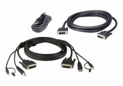 ATEN DVI-D Dual Link Dual Display Secure KVM; 3M USB DVI-D Dual Link Dual Display 