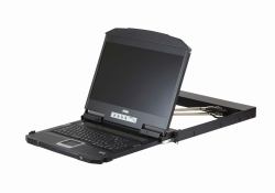 ATEN CL3800NW rack console 47 cm [18.5"] 1920 x 1080 pixels Metal, Plastic Black 1U 