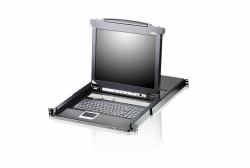 ATEN CL5708M rack console 43.2 cm [17"] Black 1U 