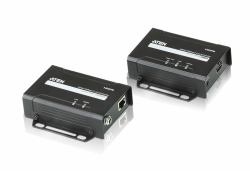 ATEN VE801-AT-E AV extender AV transmitter & receiver Black 