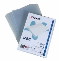 Acco Rexel Superfine Cut Flush Folders [100] 