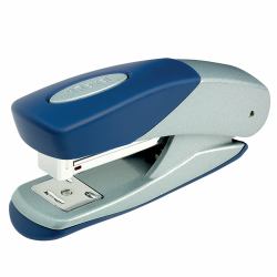 Acco Rexel Matador Half Strip Stapler Silver/Blue 