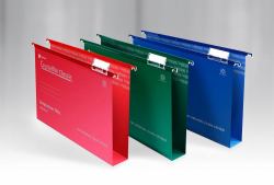 Acco Rexel Crystalfileâ¢ Classic Foolscap Suspension File Green [50]