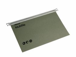 Acco Rexel Multifile Foolscap Suspension File Green [50]