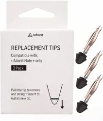 Adonit ARNST stylus pen accessory Black 3 pc[s] 