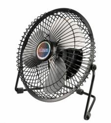 Akasa AK-UFN03-BK household fan Aluminium, Black 