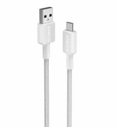 Anker A81H5G21 USB cable 0.9 m USB A USB C White 