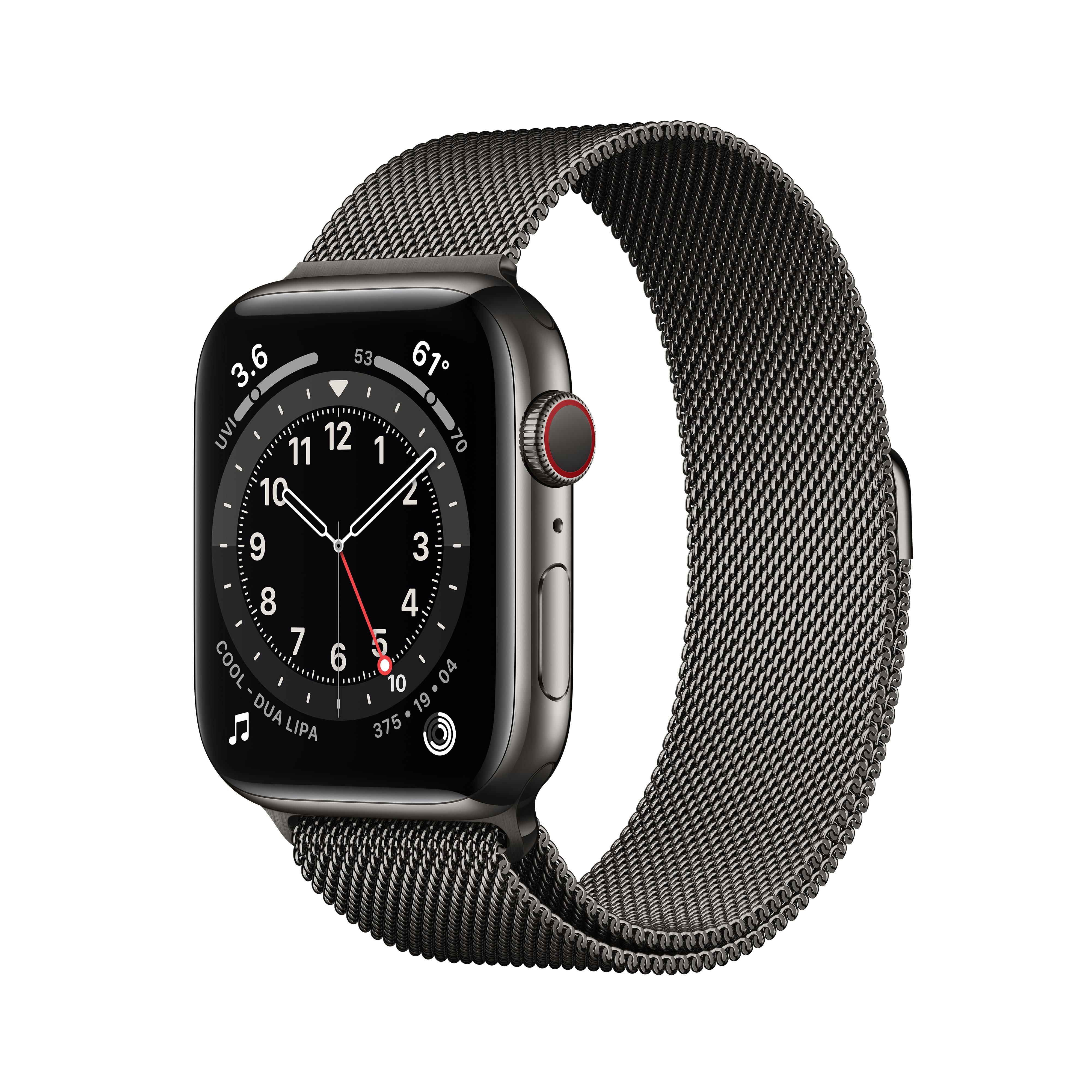 Apple M09j3fd A Apple Watch Series 6 44 Mm Oled 4g Graphite Gps Satellite Apple M09j3fd A Apple Watch Series 6 44 Mm Oled 4g Graphite Gps Satellite