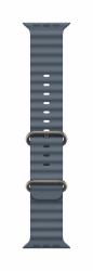 Apple Natural Titanium Finish Band Blue Fluoroelastomer, Titanium 