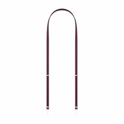 Apple Crossbody Strap – Burgundy 