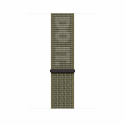 Apple 45mm Sequoia/Pure Platinum Nike Sport Loop 