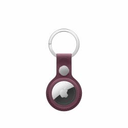 Apple AirTag FineWoven Key Ring - Mulberry 
