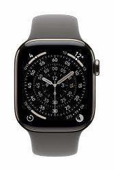 Apple MXLH3ZM/A smart wearable accessory Band Grey Fluoroelastomer 
