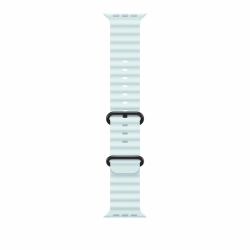 Apple 49mm Ice Blue Ocean Band - Black Titanium Finish 