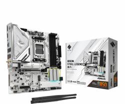 Asrock B850M Steel Legend WiFi AMD B850 Socket AM5 micro ATX 