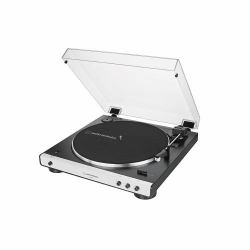 Audio-Technica AT-LP60XBT Belt-drive audio turntable White Fully automatic 