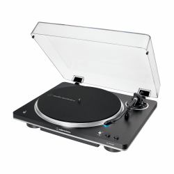 Audio-Technica AT-LP70XBT Belt-drive audio turntable Black, Silver Fully automatic 