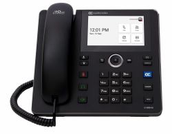 AudioCodes Teams C455HD IP-Phone PoE GbE with integrated BT, Dual Band Wi-Fi and an external power supply black 