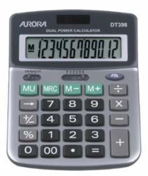 Aurora DT398 calculator Desktop Financial Grey 