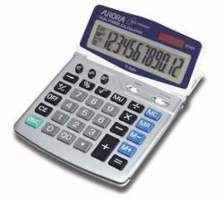 Aurora DT401 calculator Desktop Basic Grey 