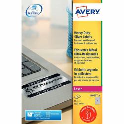 Avery L6013-20 Resistant Labels 20 sheets - 1 Labels per Sheet
