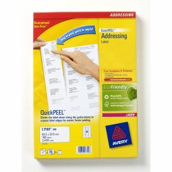 Avery L7159-100 addressing label White 