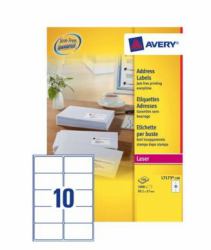 Avery L7173-100 addressing label Self-adhesive label White 