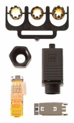 Axis 5700-371 wire connector RJ-45 Black 