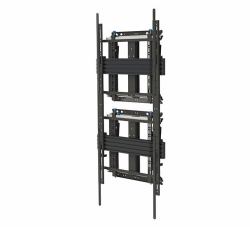 B-Tech SYSTEM X - Soft-Open Full Service Portrait Wall Mount For LG® 110UM5J-B 
