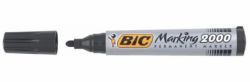 BIC Marking 2000 permanent marker Bullet tip Black 12 pc[s] 